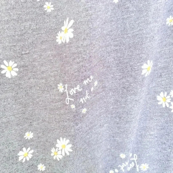 Old Navy Girl’s Size 12 Charcoal Gray Daisy Romper - Picture 6 of 8